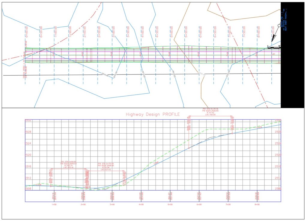 Road Sheet Layout